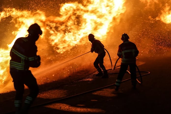 İspanya ve Portekiz'in orman yangınları ile mücadelesi sürüyor