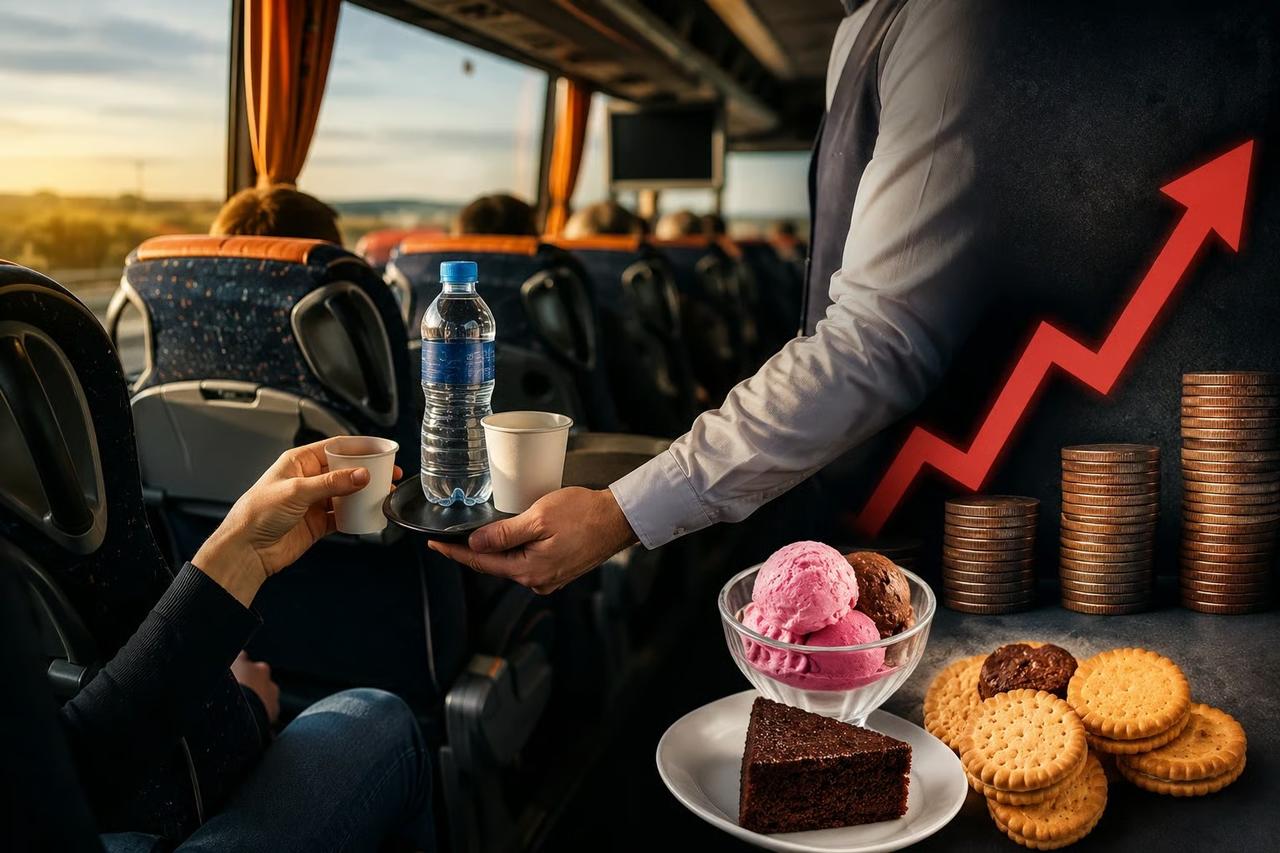 Otobüs firmaları artan giderler yüzünden ikramı kesti!