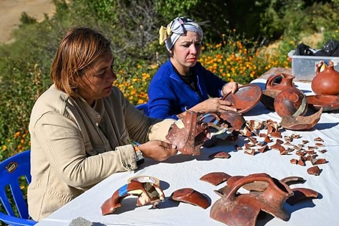 Urartuların gizemli kalesinden seramikler yeniden hayat buluyor