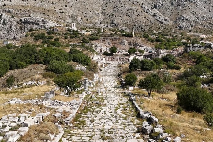 Sagalassos Antik Kenti'nde Türkiye'nin en büyük üçüncü Odeon'u keşfedildi