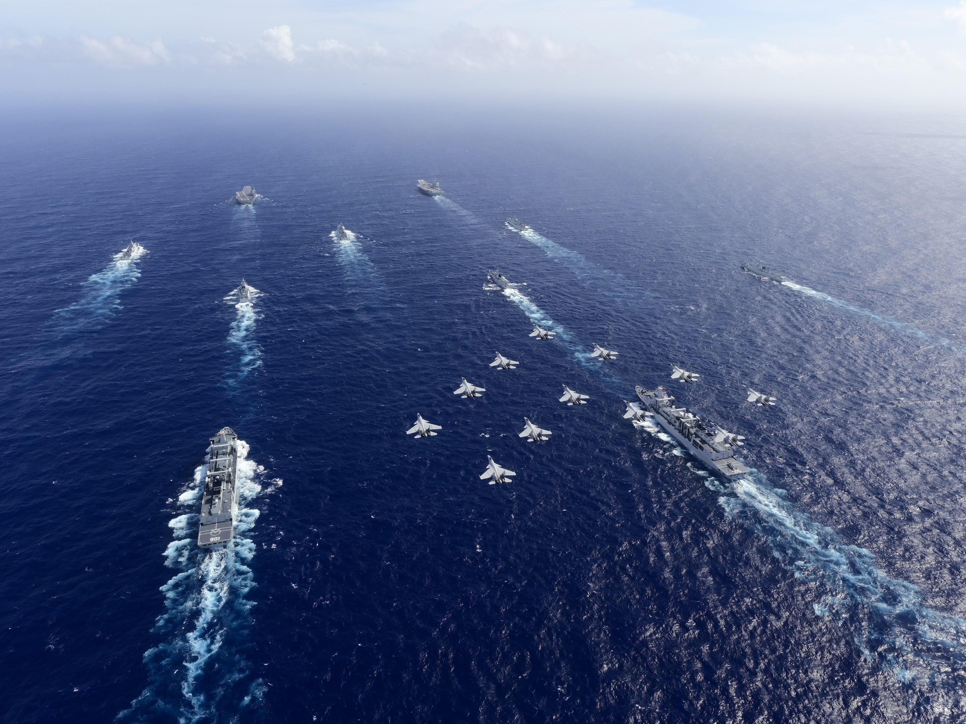 Chinese Carrier Strike Group Reaches Philippines