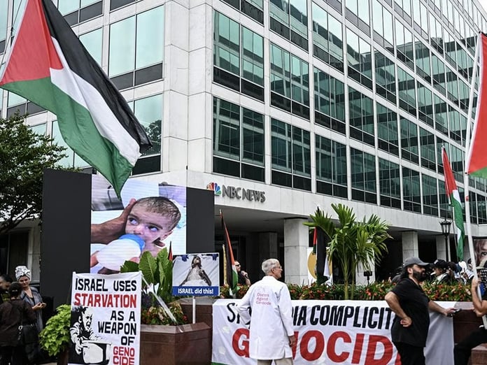 ABD'li aktivistlerden medya kuruluşlarına Gazze protestosu