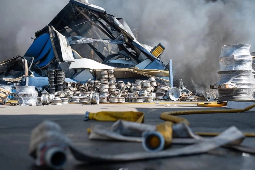 Kiev yakınlarında Rus İHA’sı depoyu vurdu: 37 ölü