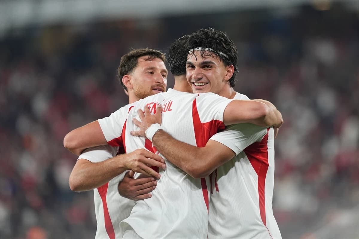 Bizim Çocuklar'dan gol şov! Kuzey Makedonya’yı 4-0 mağlup etti