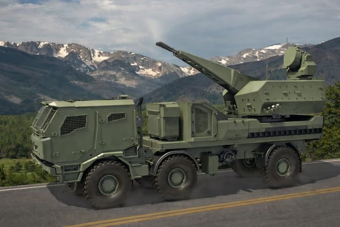 CSG ve ASELSAN’dan Avrupa merkezli ortak girişim KORKUT hava savunma sistemi tekerlekli platformda tanıtıldı