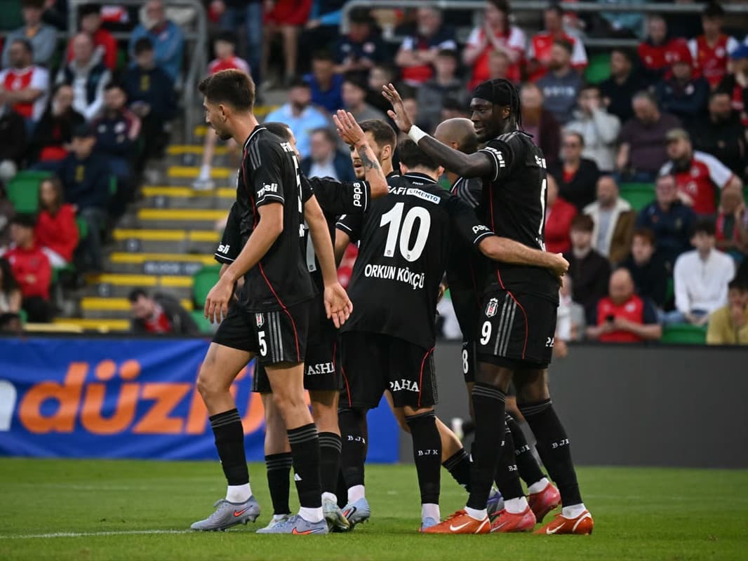 Abraham Hat-trick yaptı Beşiktaş avantajı kaptı
