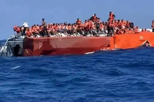 Yolcu gemisinin batmadan önceki görüntüleri ortaya çıktı