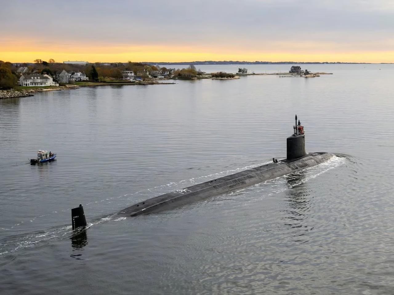 USS Idaho ABD donanmasına teslim edildi