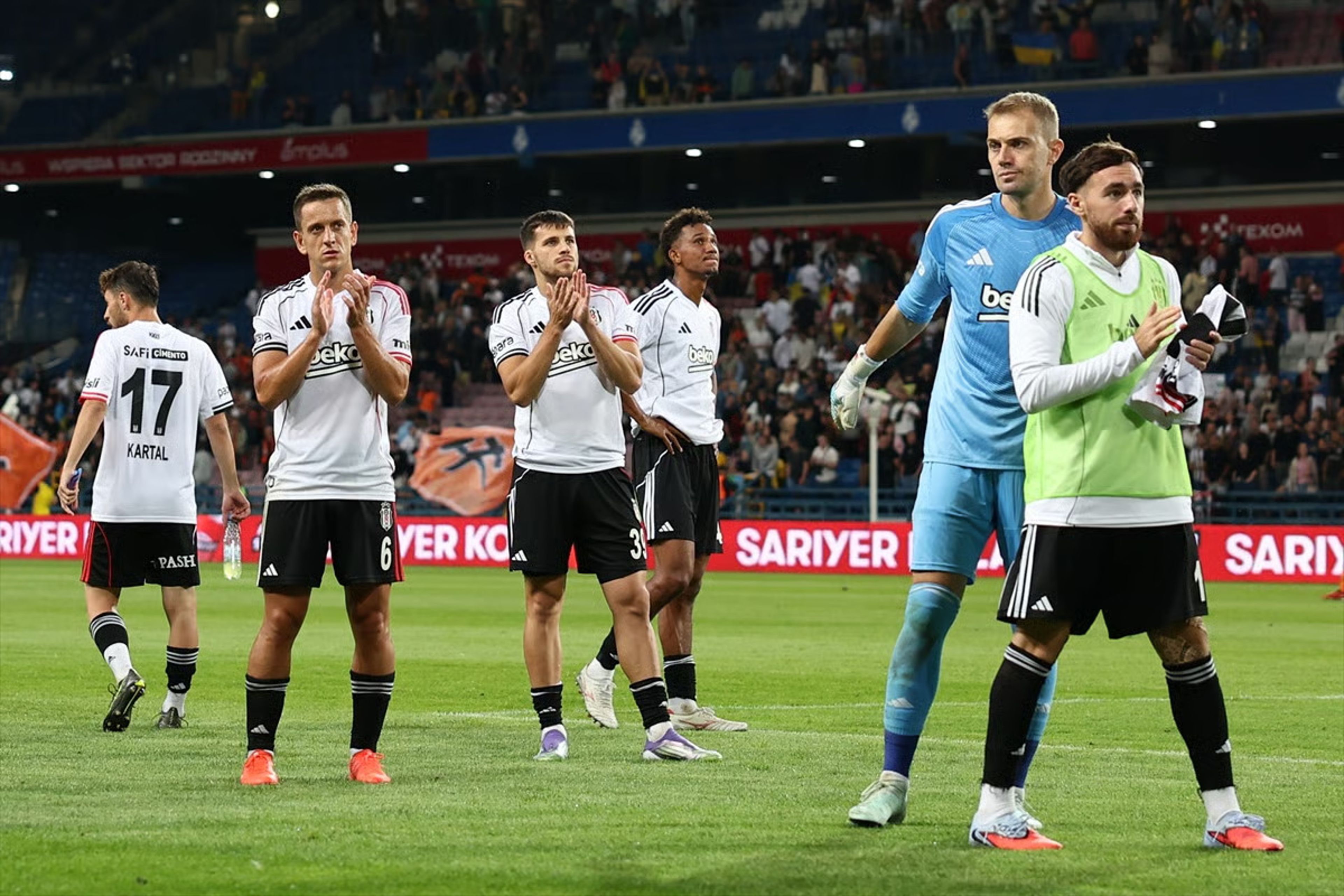 Beşiktaş, Avrupa Ligi'ne veda etti: Konferans Ligi'nde yoluna devam edecek