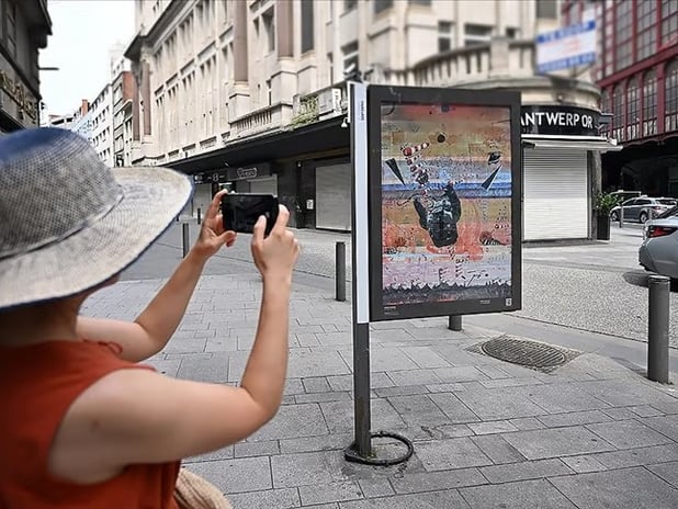  "Kayıp Elçi" eseri Belçika'da sergiye çıktı