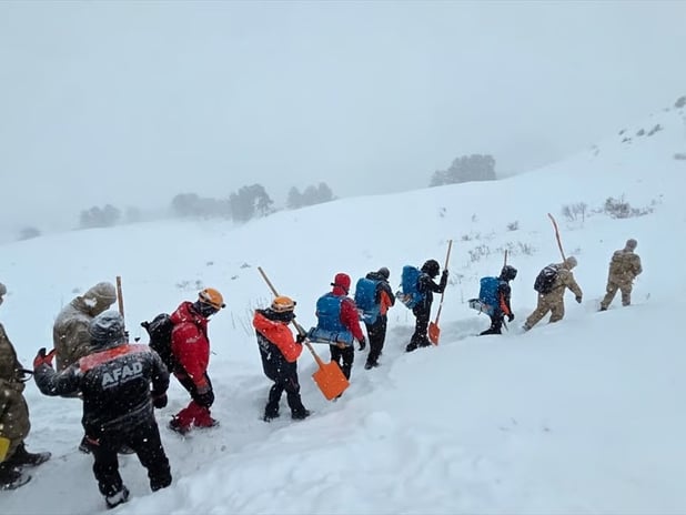 Artvin'de çığ felaketi: Bir çobanın cansız bedenine ulaşıldı