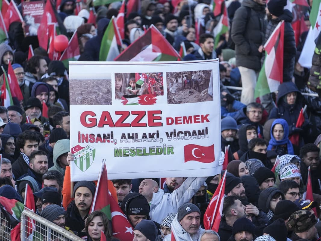 Türk Spor camiası Gazze için ses yükseltti