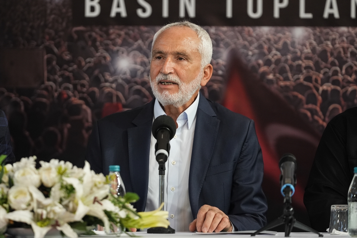 Filistin'e Destek Platformu Dönem Başkanı Mehmet Güney - AA