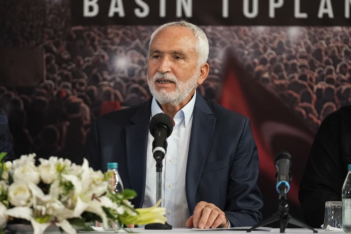 Filistin'e Destek Platformu Dönem Başkanı Mehmet Güney - AA