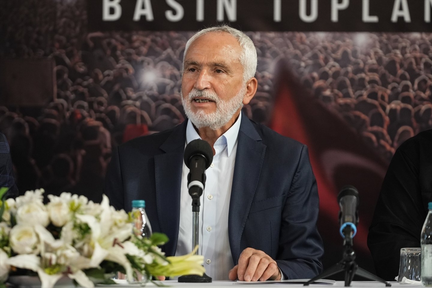 Filistin'e Destek Platformu Dönem Başkanı Mehmet Güney - AA