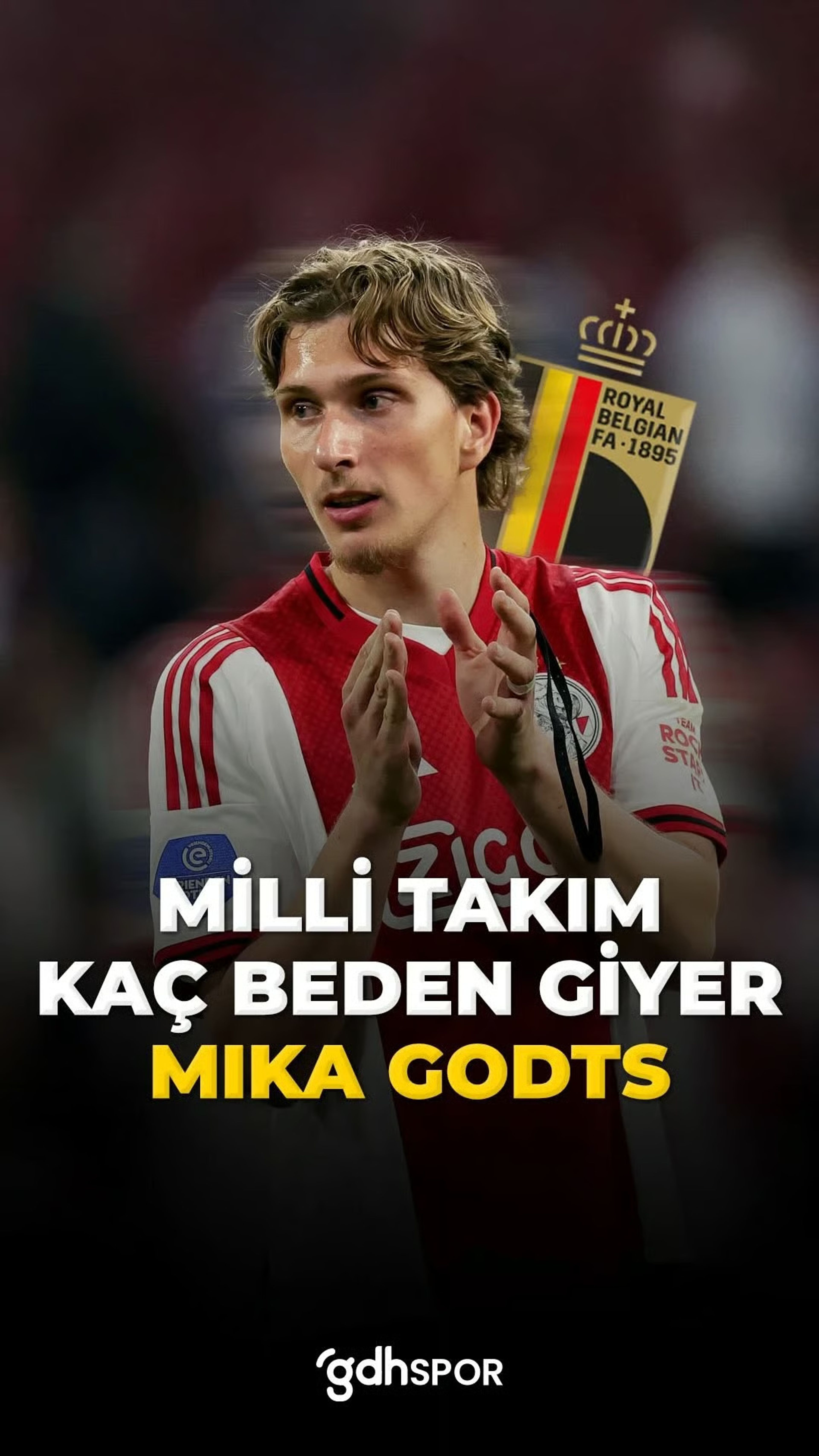 Belçika kaç beden giyer: Mika Godts