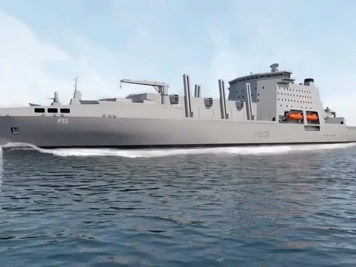 Britanya, yeni nesil lojistik gemisinin inşasına başladı: RFA Resurgent için ilk çelik kesildi