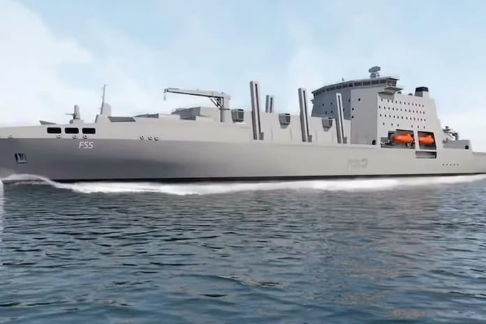 Britanya, yeni nesil lojistik gemisinin inşasına başladı: RFA Resurgent için ilk çelik kesildi