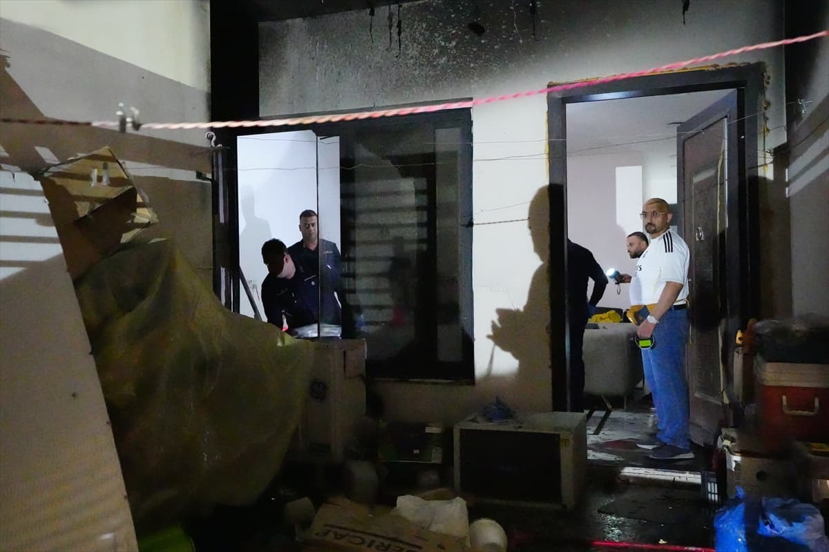 Bağdat'ta sivil yerleşim yerlerine İHA düştü 