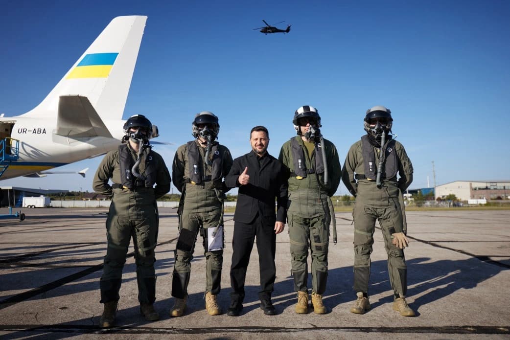 Ukraynalı 21 pilot F-16 ve Gripen için Kanada'da eğitimde