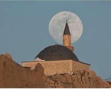 Van Kalesi’nde dolunay şöleni: Tarih ile birleşti