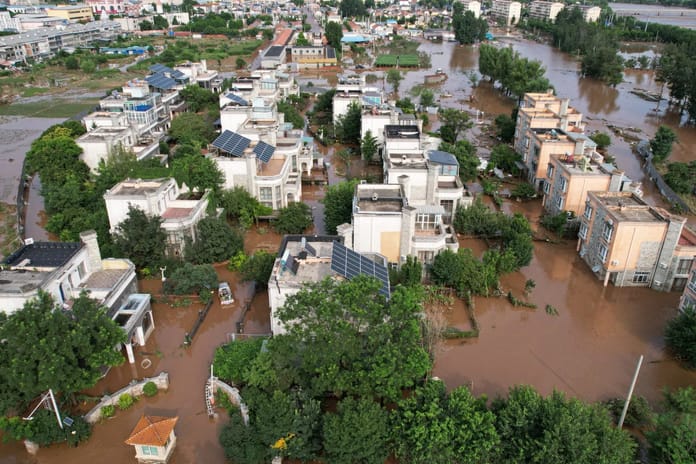 Çin'de meydana gelen sen felaketinde can kaybı artıyor