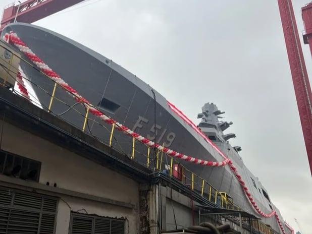 MİLGEM’in 9’uncu gemisi TCG Akdeniz denize indirildi