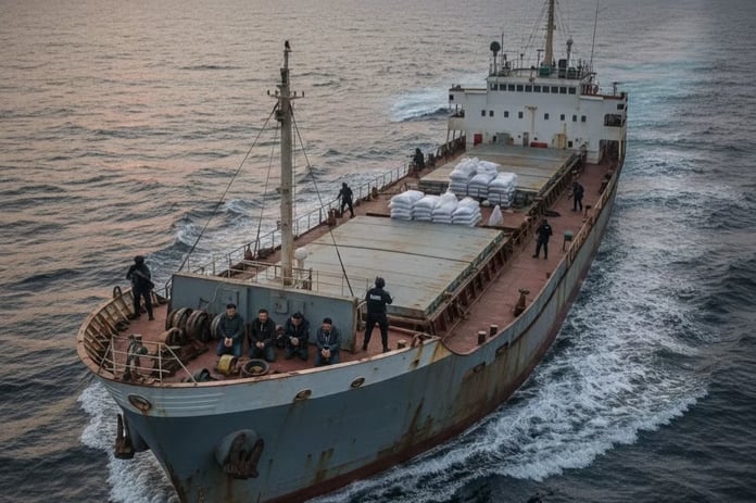 Okyanusta uyuşturucu gemisi: 4 Türk mürettebat yakalandı 