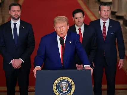 Trump Confirms Israel-Iran Ceasefire