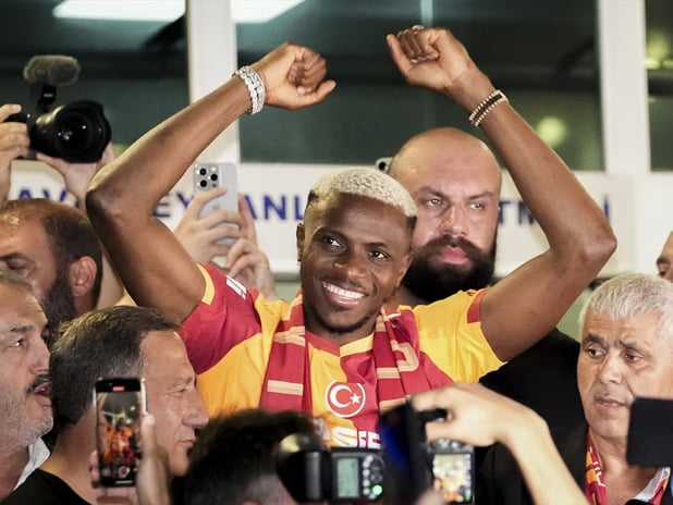 Yeniden aslan: Gol kralı Victor Osimhen, geri döndü.