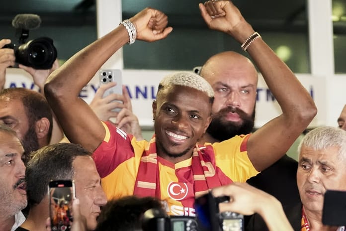 Yeniden aslan: Gol kralı Victor Osimhen, geri döndü.