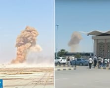 Şam’da büyük patlama: Savaş kalıntıları infilak etti