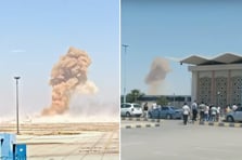 Şam’da büyük patlama: Savaş kalıntıları infilak etti