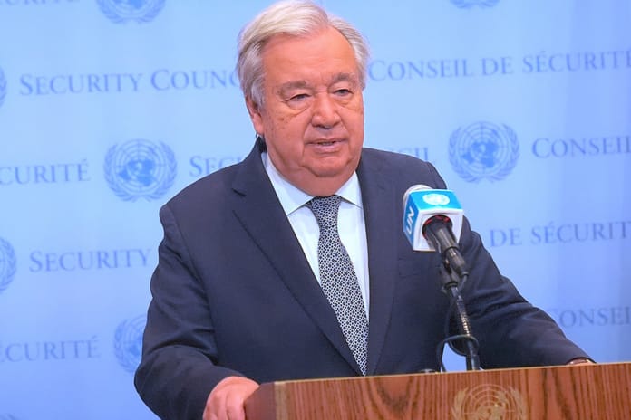 Guterres: Afrika halkları için yalnızca özür değil kapsamlı tazminat mekanizmaları gerekiyor