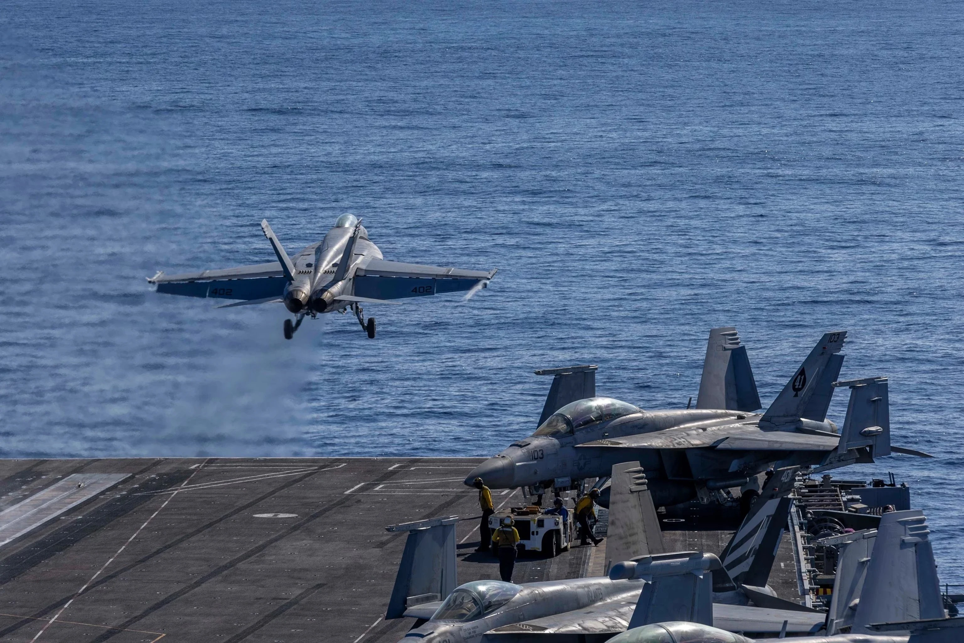 US Shoots Down Iranian Drone Near Aircraft Carrier, Tensions Rise