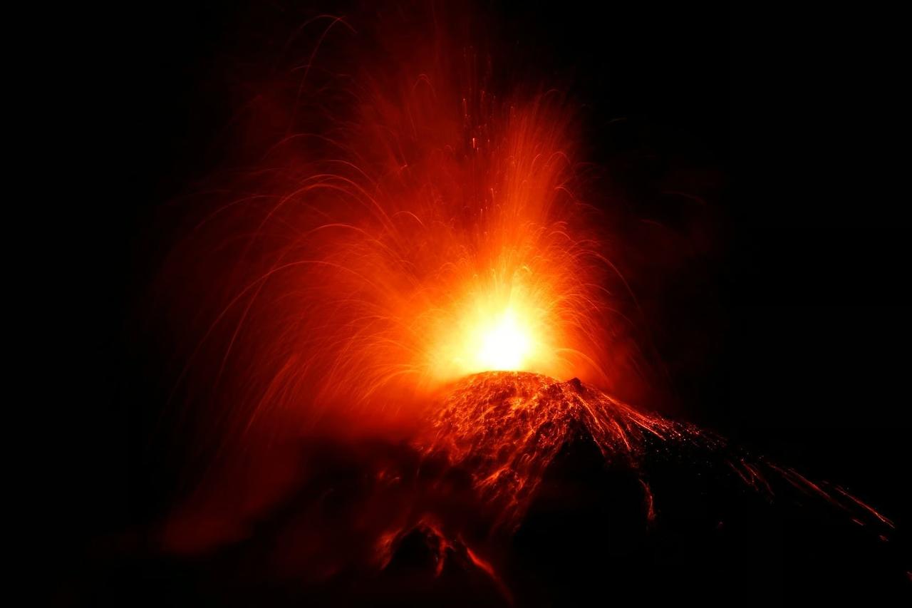 Guatemala'da Fuego Yanardağı alarmı