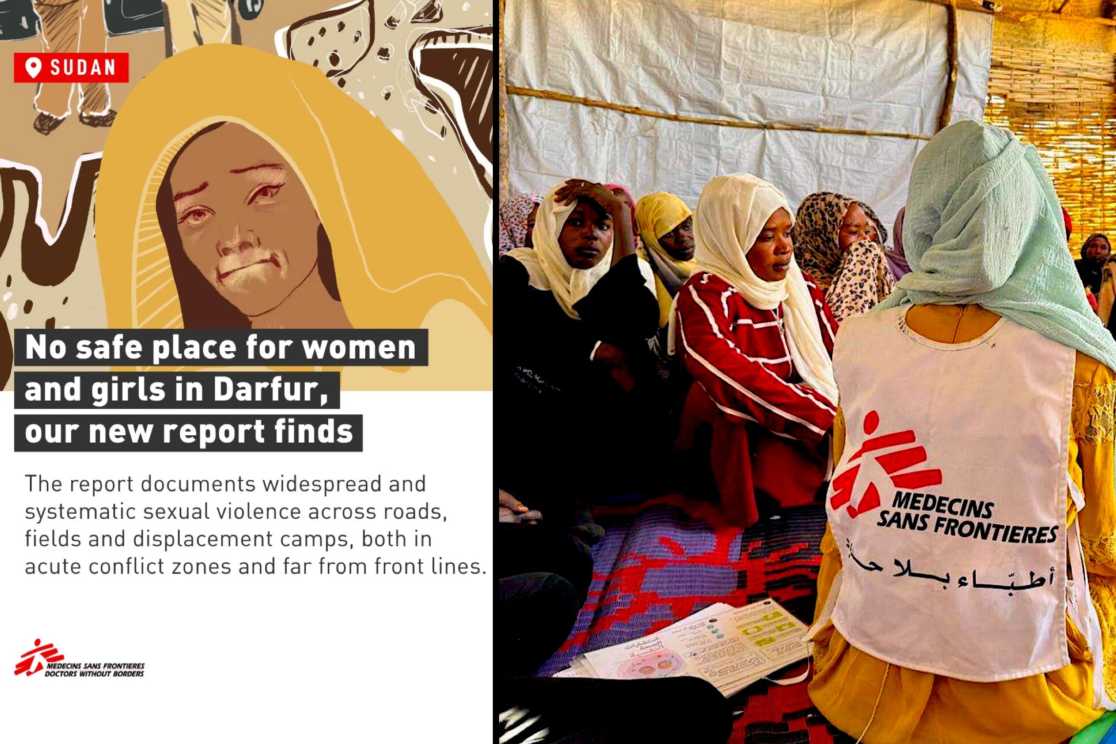 Medical Group MSF Details RSF Sexual Violence in Darfur