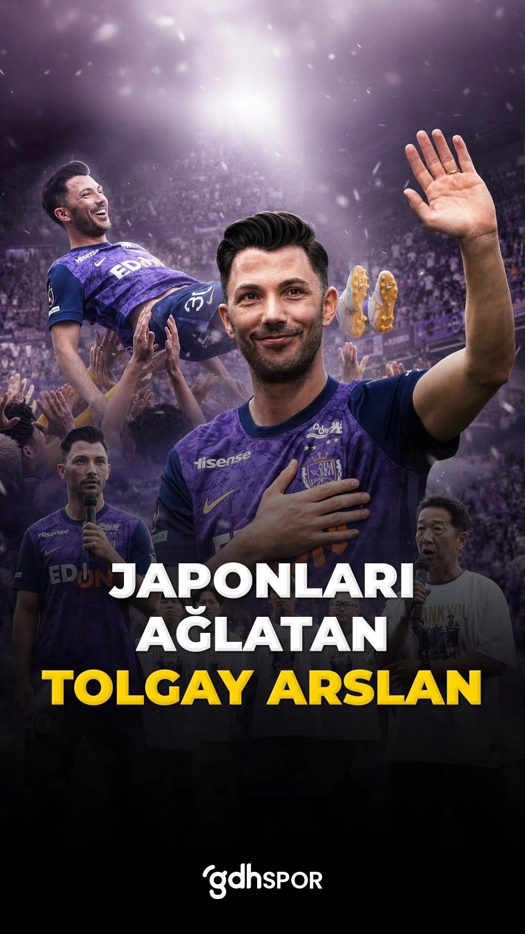 Japonları duygulandıran adam: Tolgay Arslan