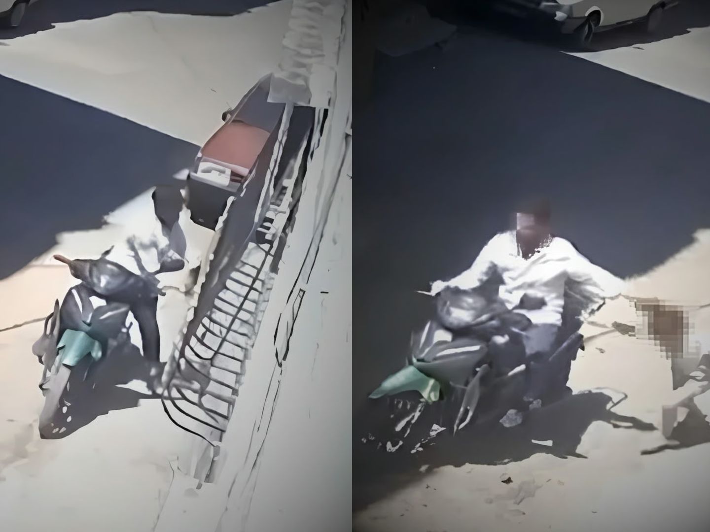 Kızını dövüp motosikletle saçından sürüklemişti! Cani baba gözaltına alındı