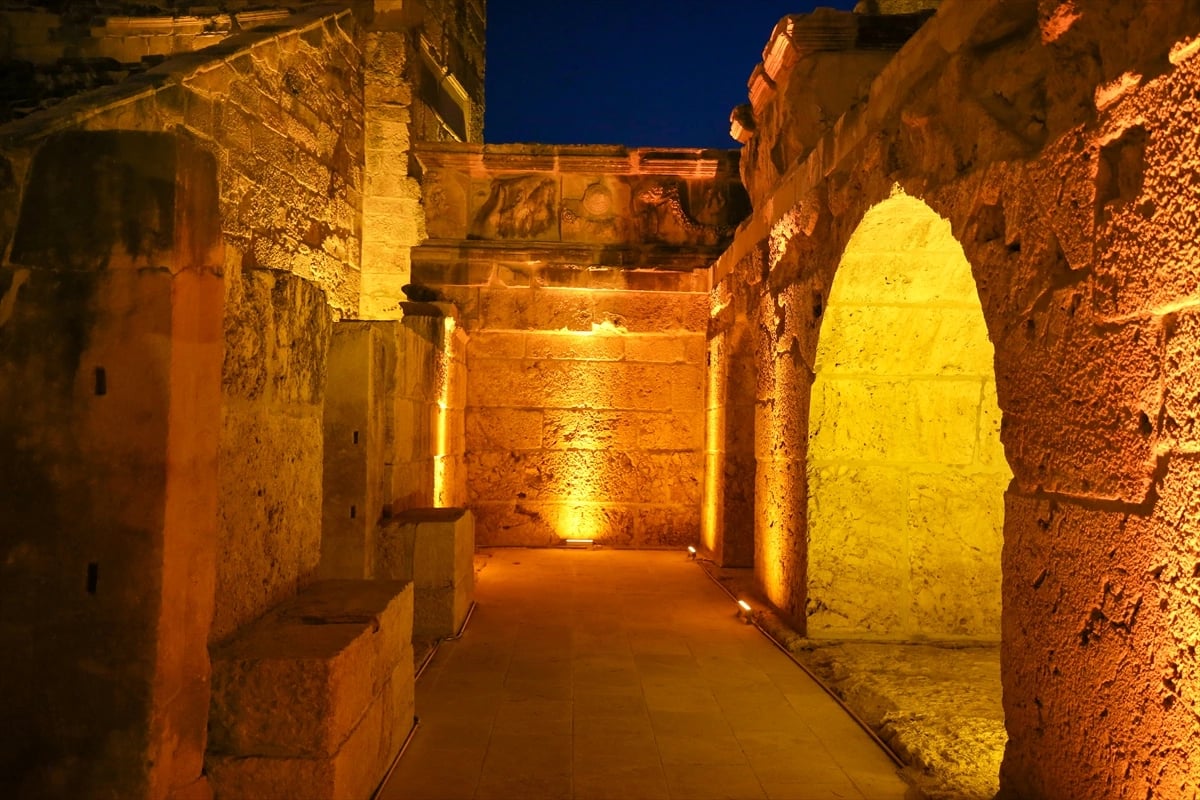 Tlos Antik kenti aydınlatıldı