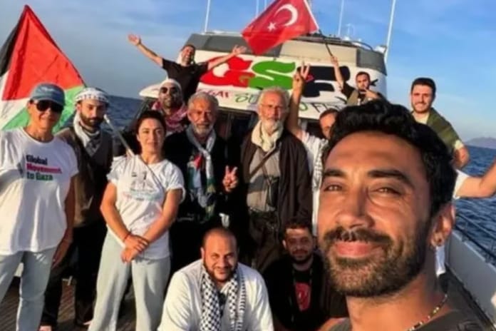 Sumud Filosu: 18 ülkenin vatandaşı 
serbest