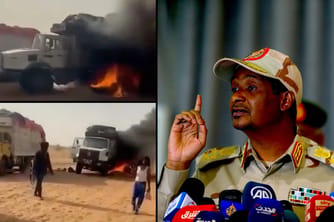 RSF Accused of Burning Food Convoy in West Kordofan, Sudan