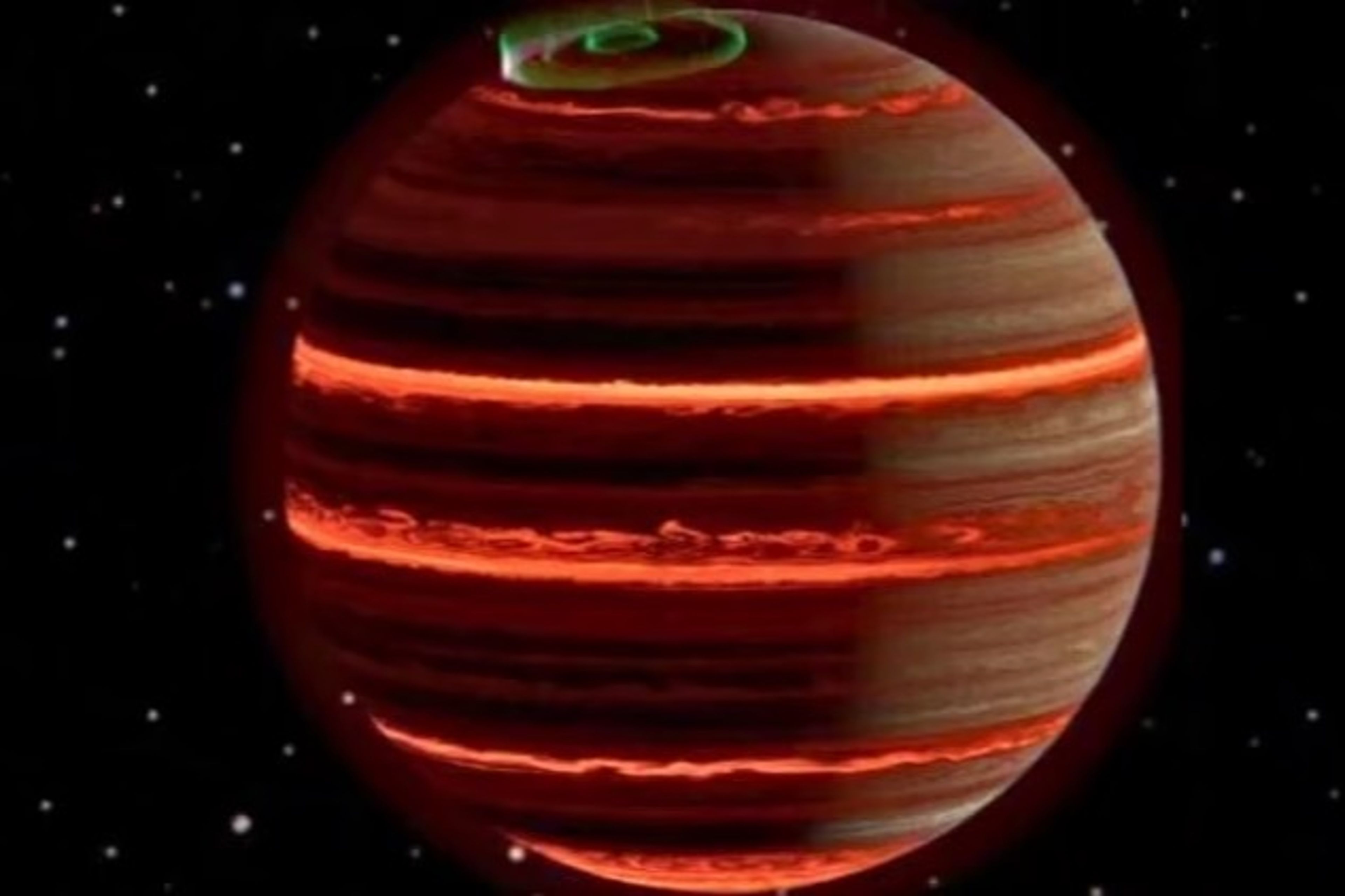 James Webb, kutup ışıklarının gezegen atmosferini ısıttığını keşfetti