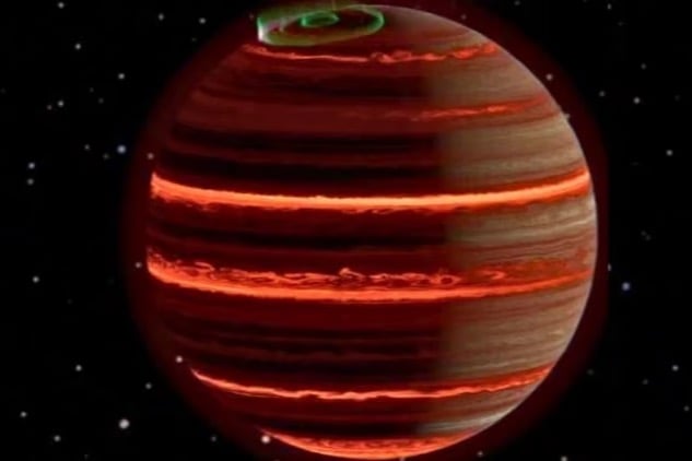 James Webb, kutup ışıklarının gezegen atmosferini ısıttığını keşfetti