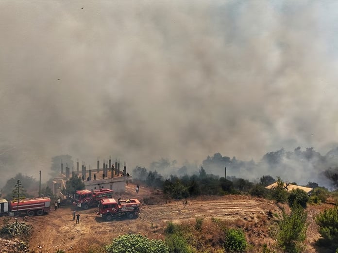 Suriye'de orman yangınlarıyla ilgili gözaltılar başladı