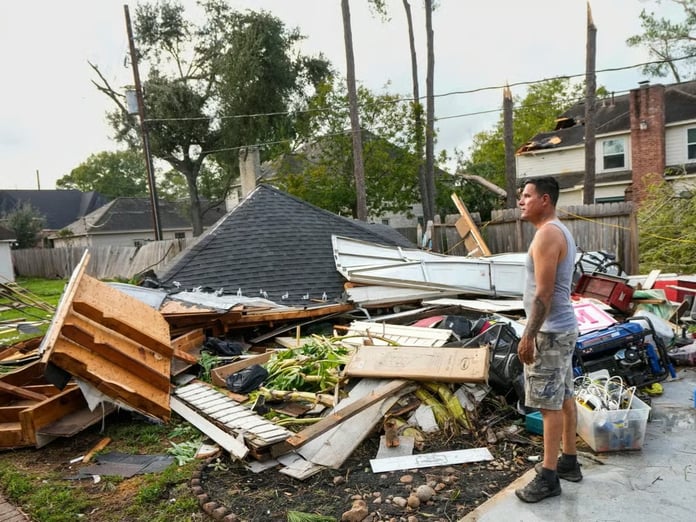 ABD'nin Teksas eyaletinde kasırga meydana geldi