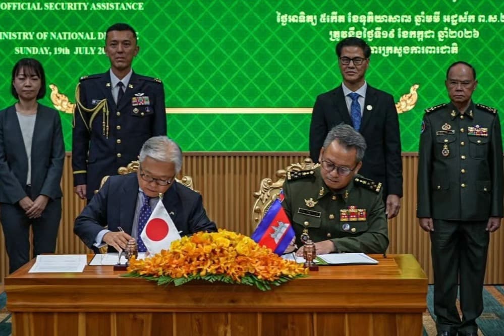 Japonya, güvenlik yardımı kapsamında Kamboçya'ya 3 milyon dolarlık savunma ekipmanı sağlayacak
