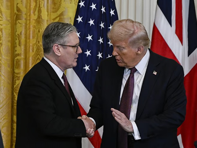 Trump: İngiltere ile çığır açıcı bir anlaşma yaptık