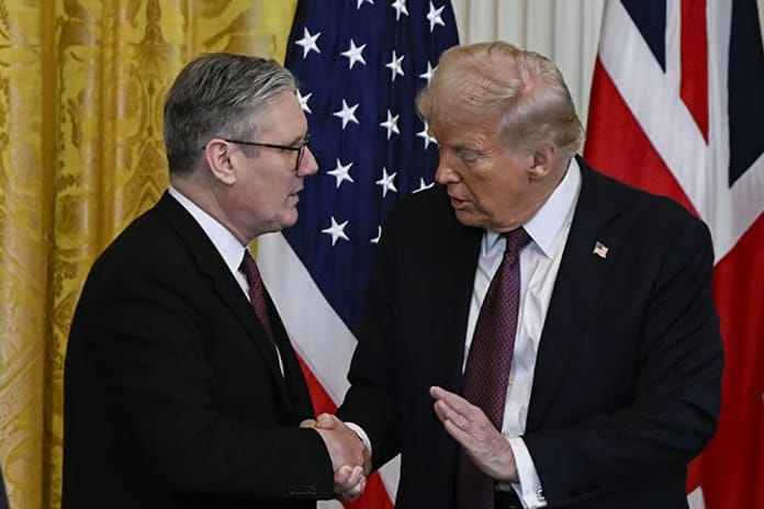 Trump: İngiltere ile çığır açıcı bir anlaşma yaptık