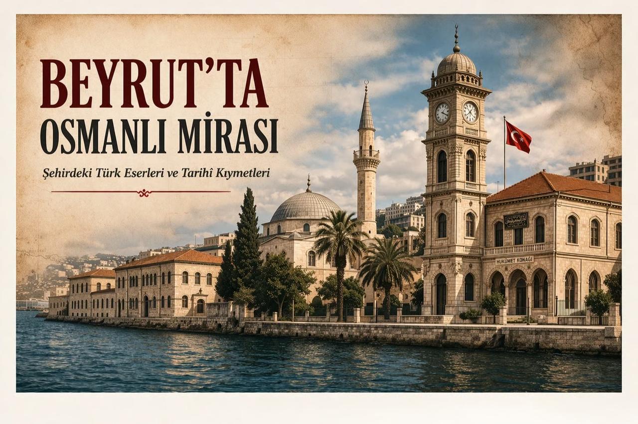Beyrut’ta Osmanlı Mirası: Şehirdeki Türk Eserleri ve Tarihî Kıymetleri